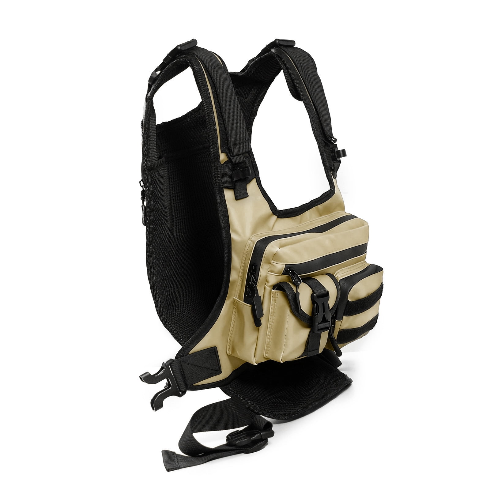 Travel Outdoor Storage Bag Vest Pack Feature Front Panels Perfect For Running Training Biking Backpacking