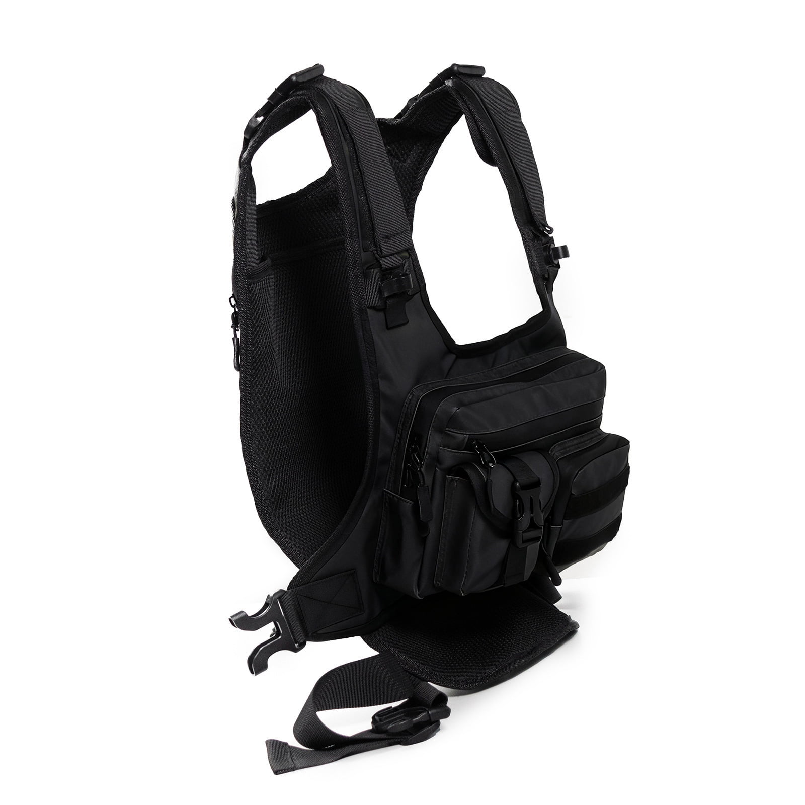 Travel Outdoor Storage Bag Vest Pack Feature Front Panels Perfect For Running Training Biking Backpacking