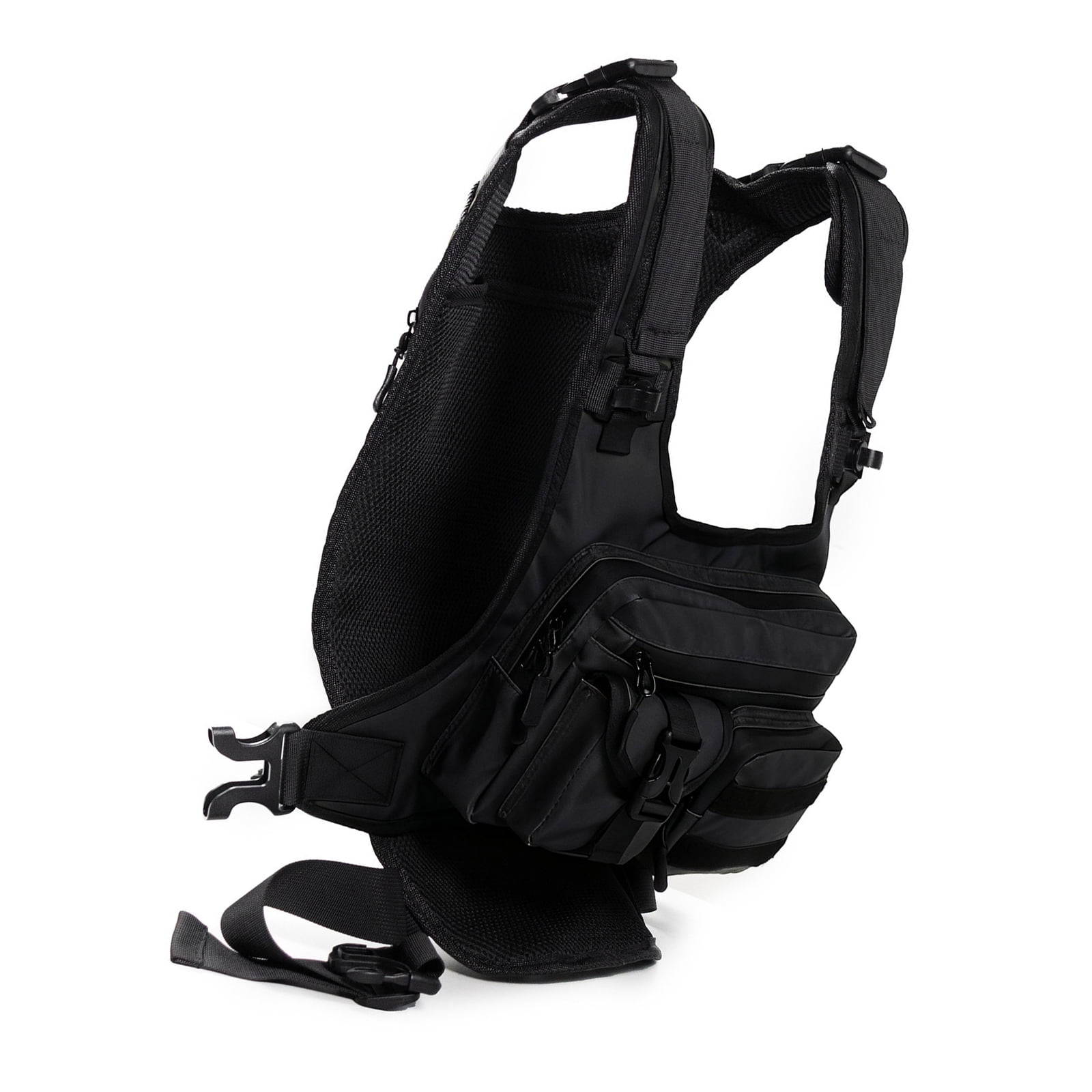 Travel Outdoor Storage Bag Vest Pack Feature Front Panels Perfect For Running Training Biking Backpacking
