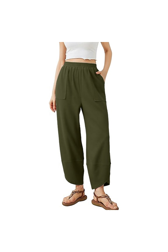 Travel Outfits Women Airport Womens 2025 Sweatpants Lined Baggy Athletic Jogger With Pockets Casual Trendy Pants Pants for Women Work Casual Elastic Waist 90s for Plaid Leggings Stretchy Green L