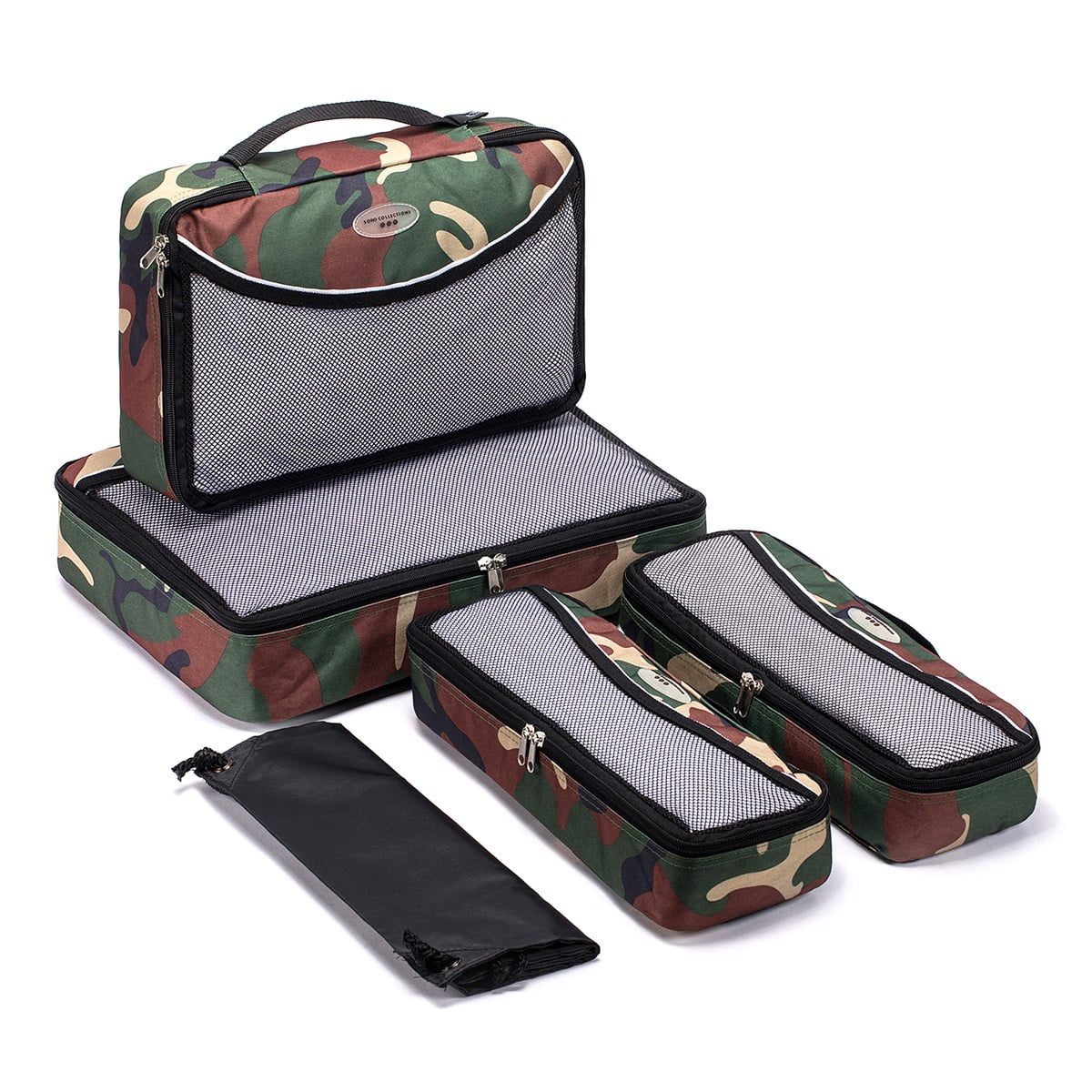 Travel Packing Cubes 5Pcs Travel Organizer Bag Luggage Organizer Clothes Packing Bag Travel Suitcase Underwear Packing Bag