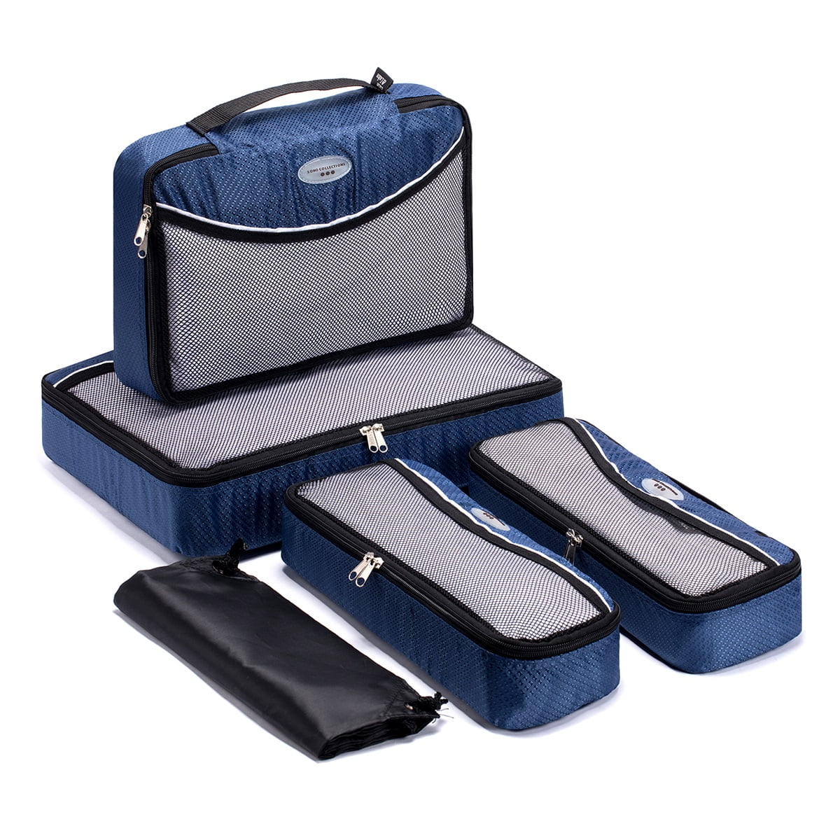 Travel Packing Cubes 5Pcs Travel Organizer Bag Luggage Organizer Clothes Packing Bag Travel Suitcase Underwear Packing Bag