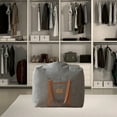 thumbnail image 1 of Travel Packing Cubes Set | Luggage Organizers with Double Capacity Design | 3-Piece Gray Compression Cubes for Suitcases, 1 of 7
