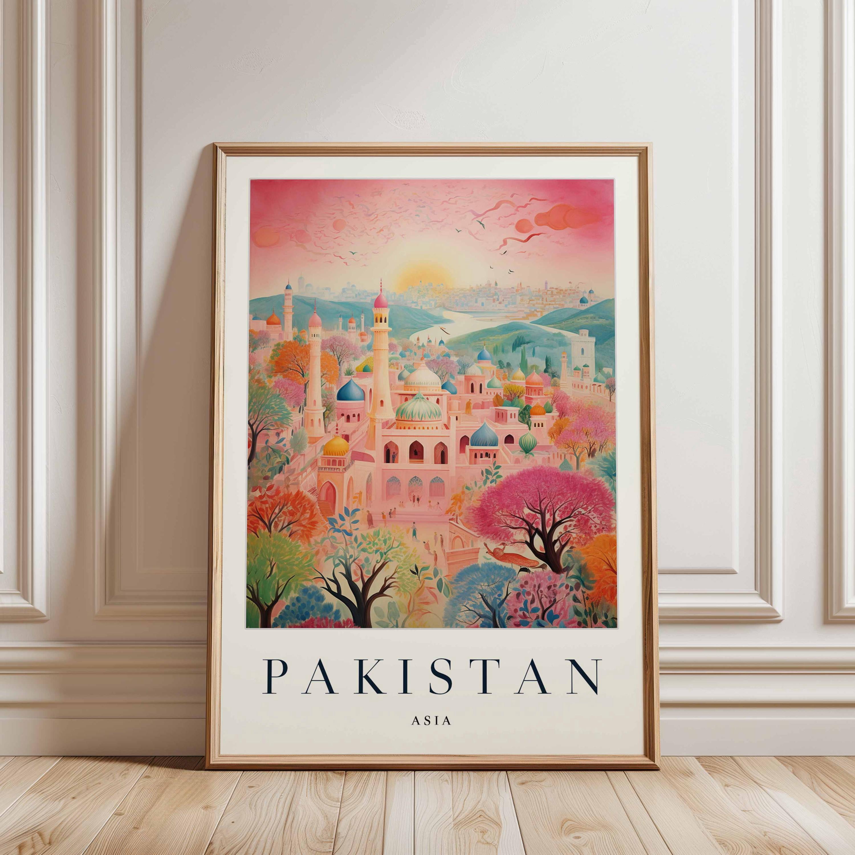 Travel Pakistan Asia Landscape Poster , Poster Print Only - Walmart.com