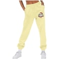 thumbnail image 1 of Travel Pants Fleece Sweat Pants for Womens Sweatpants Women Straight Legs Winter Sweatpants Ndbuld Women Casual Trousers And Trousers Plus Velvet Running Fitness Sports Pants Beige 2XL, 1 of 8