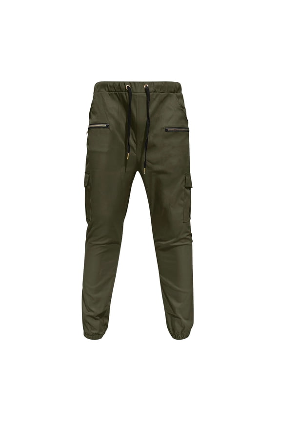 Travel Pants Men Casual Stretchy Cropped Pants Outdoor Comfort Travel Tech Chino Pants