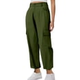 thumbnail image 1 of Travel Pants Women Black Cargo Pants Women Plus Size 3Xl Women'S Pants Jeans Straight Business Casual Pants For Women Petite Summer Sweatpants Women Pack Black New Arrival, 1 of 5