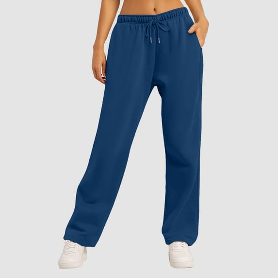 Travel Pants Women,Womenâs Lined Sweatpants Wide Straight Leg Pants Bottom Sweatpants Joggers Pants Workout High Waisted Yoga Pants With Pockets,Hiking Pants Women(Size:M)