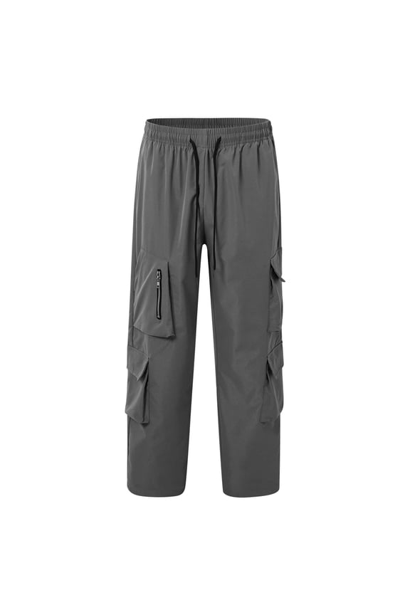 Travel Pants for Men Slim Fit Fashion Water Resistant Cargo Pants Running Sweatpants for Men Lounge Workout
