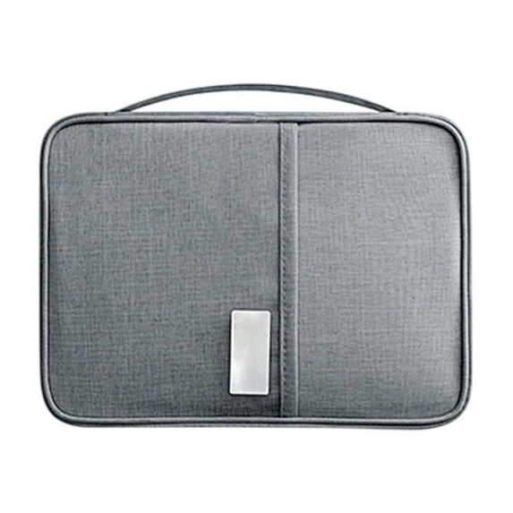 Travel Passport Organizer, RFID Blocking Document Holder with Multiple Card Slots and Zipper Pocket, Waterproof Travel Essentials Bag for Women Men, Portable Carry-On Accessories