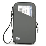 TRINKA Travel Passport Wallet, RFID Blocking Waterproof Document Holder, Family Travel Card Bag