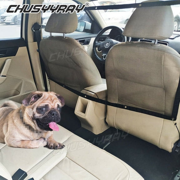 Travel Pet Car Dog Barrier Safety Vehicle Fence Cage Gate Mesh Net