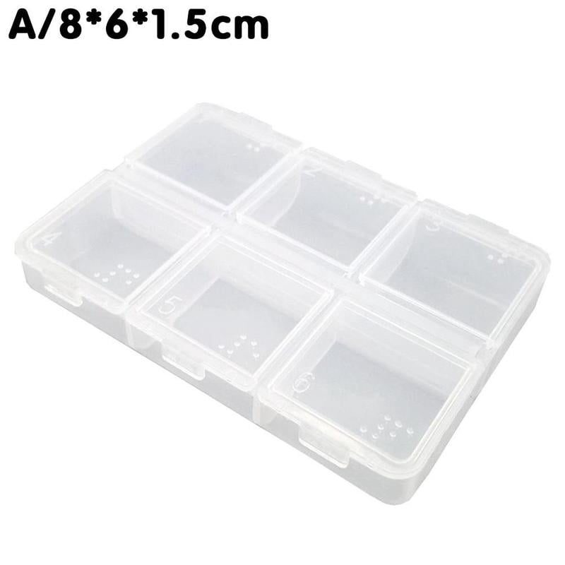 Travel Pill Box Holder Medicine Organizer Container Case Pill Independent Drug Grid Tablet E8K1 R2D1