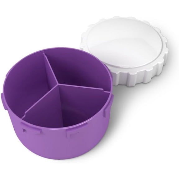 Travel Pill Box and Medicine, Vitamin Container, Daily Planner and Storage, Three Compartments, Colors May Vary, BPA Free