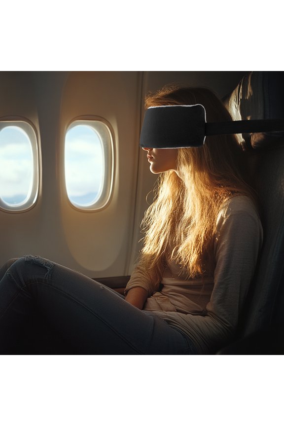 Travel Pillow Alternative Adjustable Head Support Strap Portable Neck Support Band Comfortable Head Support Band Compact Airplane Head Strap for Airplanes Cars