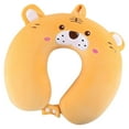 thumbnail image 1 of Travel Pillow for Child Adult Cute Neck Pillow for Traveling Memory Foam Airplane Pillow Sleep Mask Animal Flight Pillow Head Rest Neck Support for Cars Long Flights,A 4, 1 of 5