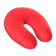 thumbnail image 1 of Travel Pillow Comfortable Neck Support Pillow Memory Foam Neck Portable Travel Airplane Pillow for Sleep Trip Chair Home Office Red, 1 of 8