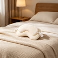 thumbnail image 1 of Travel Pillow,Integrated Mask Attachment Combines Neck Support and Full Light Blockage In One Unit,Memory Foam U Shaped Cushion for Airplane Ride and Office Midday Nap Relaxation(Beige), 1 of 7