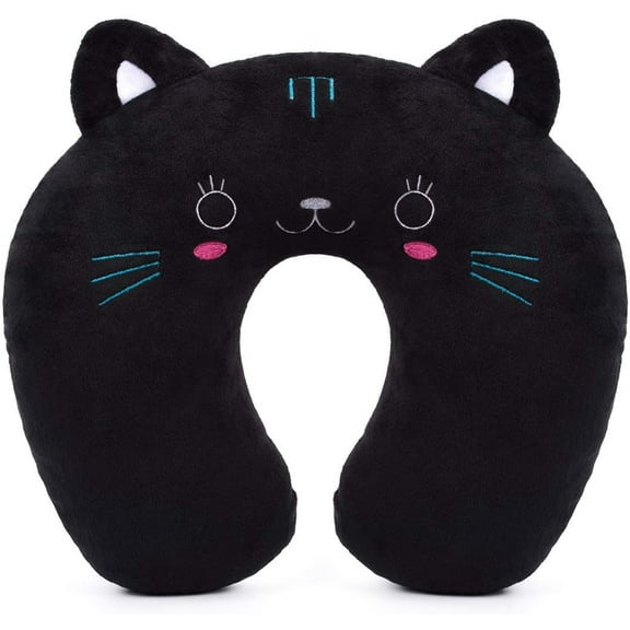 Travel Pillow for Kids Toddlers - Soft Neck Head Chin Support Pillow,Cute Animal,Comfortable in Any Sitting Position for Airplane,Car,Train,Children Gift