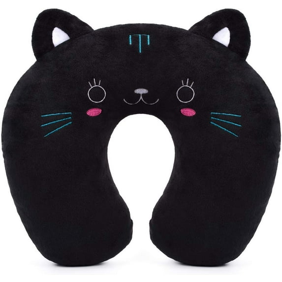 Travel Pillow for Kids Toddlers - Soft Neck Head Chin Support Pillow,Cute Animal,Comfortable in Any Sitting Position for Airplane,Car,Train,Children Gift