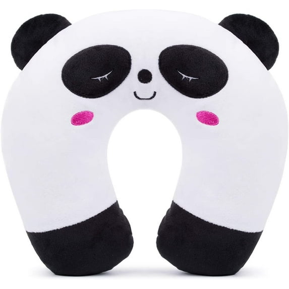 Travel Pillow for Kids Toddlers - Soft Neck Head Chin Support Pillow,Cute Animal,Comfortable in Any Sitting Position for Airplane,Car,Train,Children Gift