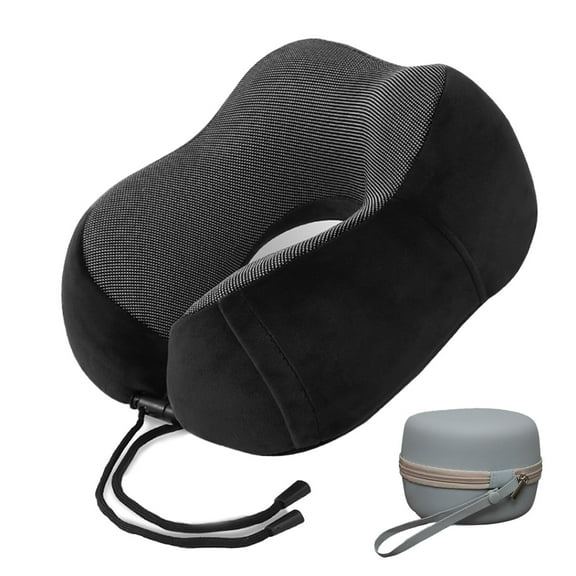 Travel Pillow,Neck Pillow for Travel,Memory Foam Neck Pillow, Head Support Soft Pillow for Sleeping,Rest, Airplane,Car & Home