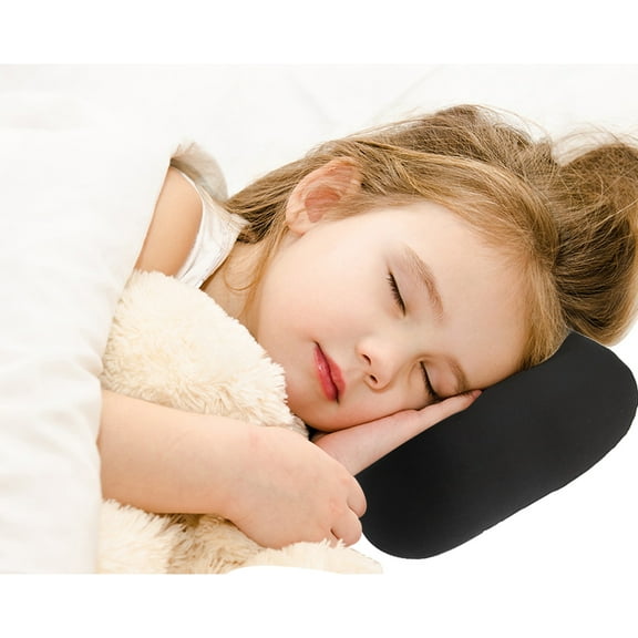 Travel Pillow Soft Mini Bone Type Headrest Roll Backrest for Comfortable Journey on Plane Car Sofa Bed 38cm×20cm