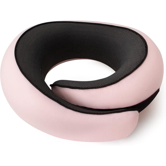 Travel Pillow, Travel Pillow for Airplanes , Pure Memory Travel Pillow, Sleeping Essentials for Long Flight 360? Support Comfort and Breathability
