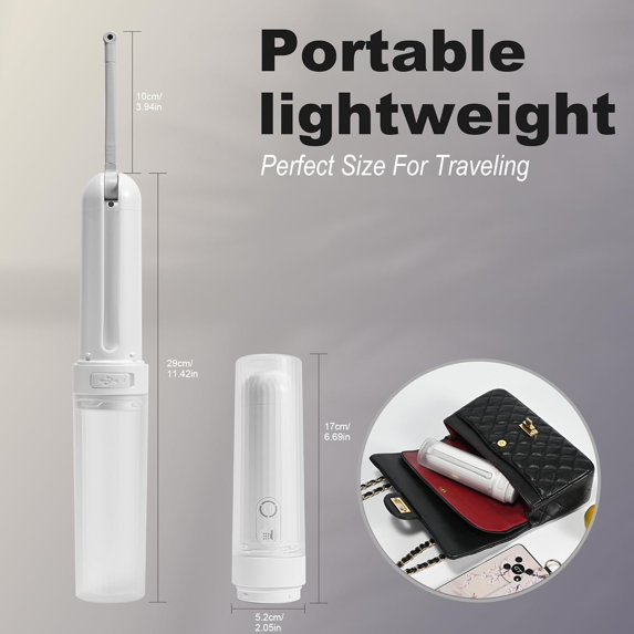 Travel Portable Bidet, USB-C Rechargeable Handheld Travel Bidet Sprayer with 3 Wash Modes for Personal Hygiene, Bed-Ridden & Postpartum Care, Camping Essential$$Tools & Hardware Other
