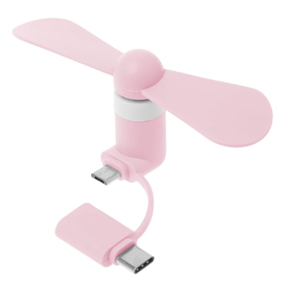 Travel Portable Cell Phone Mini Fan Type-C Micro USB C Cooling Cooler For Android Smartphone Fans
