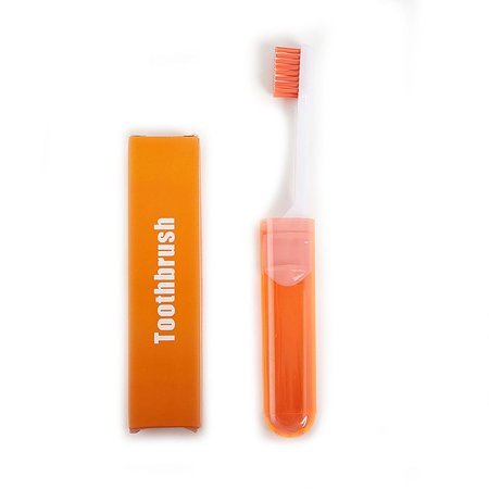 Travel Portable Folding Toothbrush Super Soft Bristle Toothbrush Travel Camping Hiking Outdoor Easy To Take Teethbrush