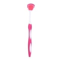 thumbnail image 1 of Travel Portable Freshen Silicone Tongue Brush, Tongue Scraper, Helps Fight Bad Breath, Gentle Efficient Nano Tongue Cleaner Tool 1/5pcs, 1 of 7