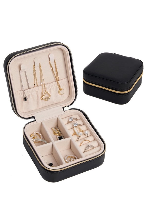 Travel Portable Jewelry Storage Box Earrings Earrings Ring Jewelry Storage Box Mini Jewelry Storage Box