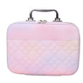 thumbnail image 1 of Travel Portable Makeup Case Large-capacity cosmetic storage bag, travel portable cosmetic case, made of PVC, 1 of 5