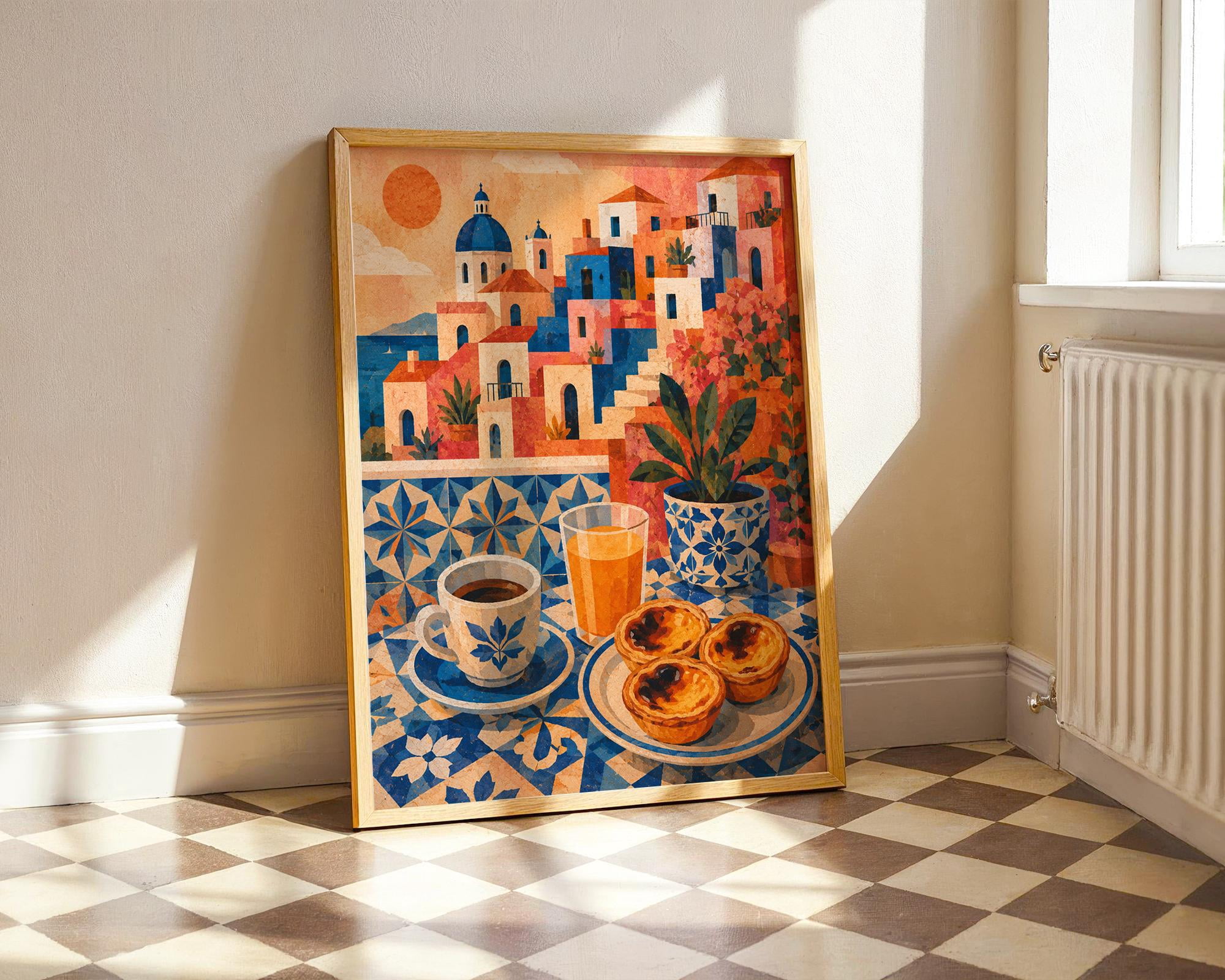 Travel Portugal Portuguese Tile Azulejo Kitchen Poster , Poster Print ...