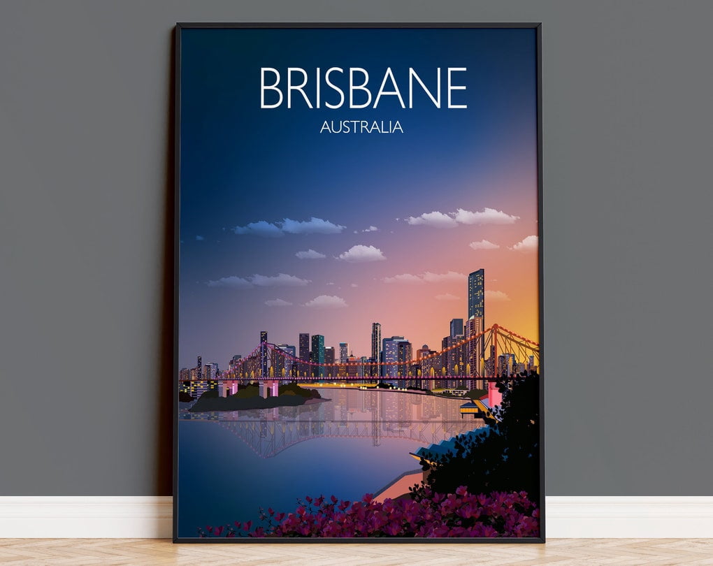 Brisbane Road Poster