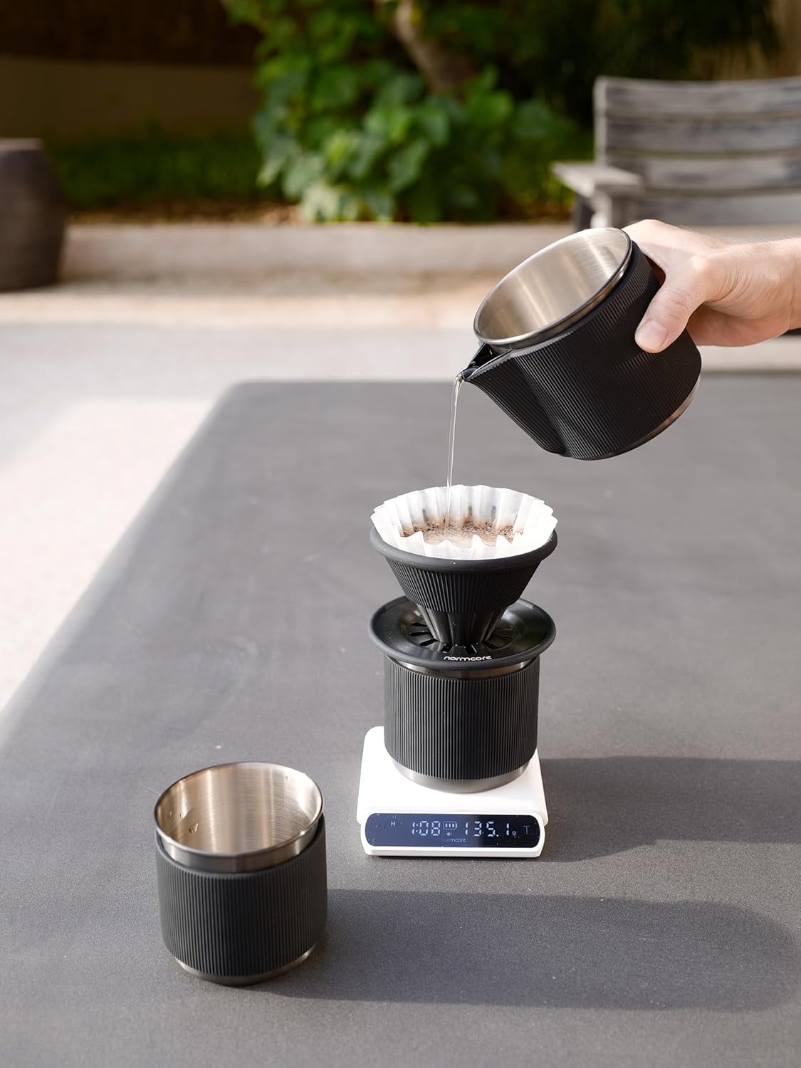 Travel Pour Over Set, Portable Pour Over Coffee Maker Set, Single Cup ...
