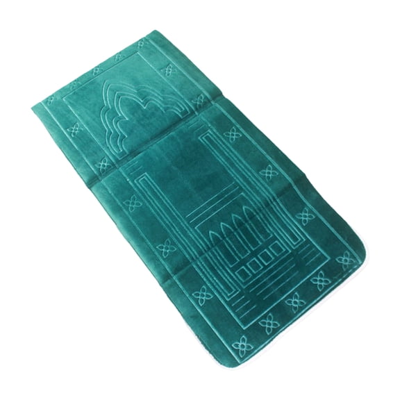 Travel Prayer Mats Soft Surfaces Nonslip Bottom Polyester Fiber Easy Storage