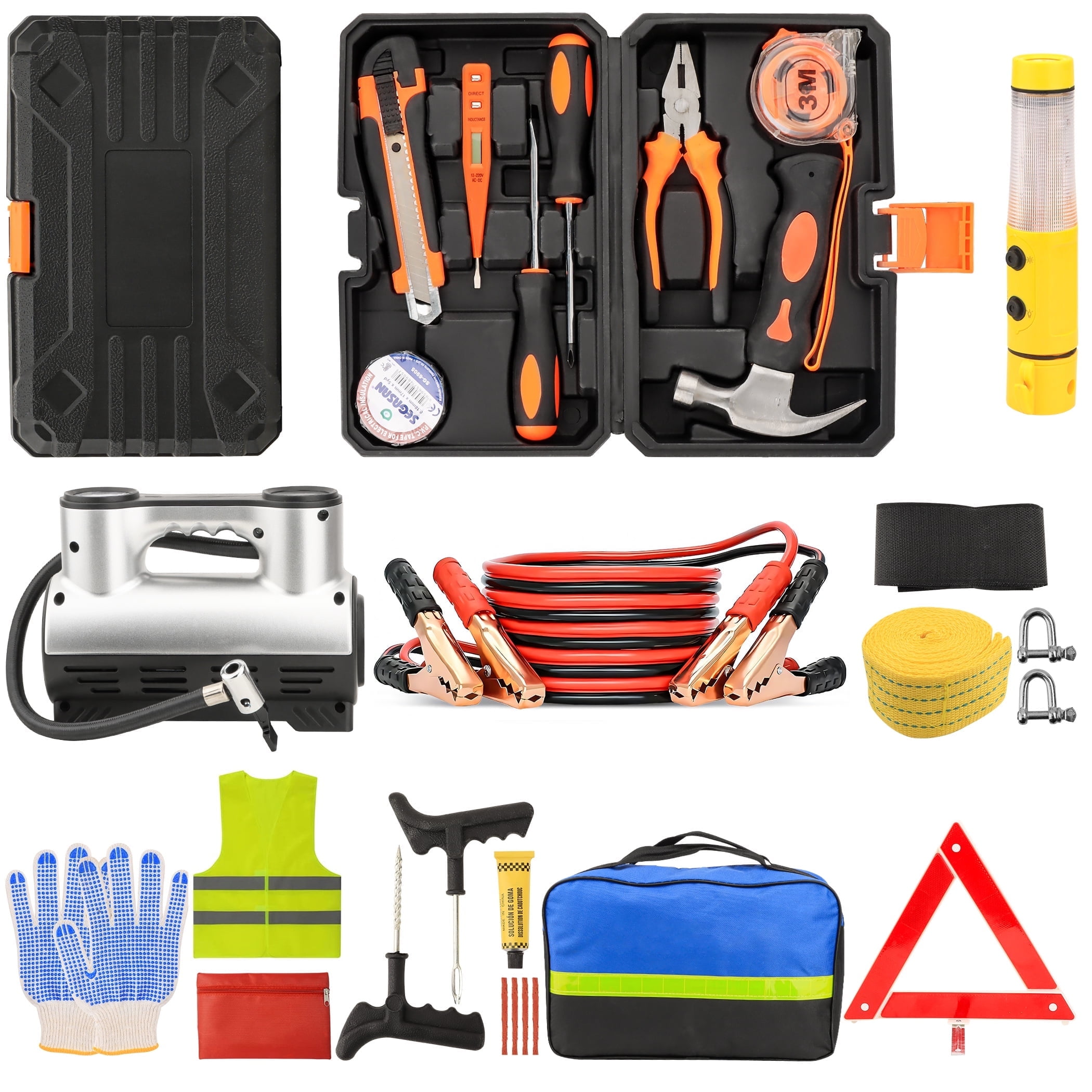 Walmart promo code:  Travel Pro Auto Safety Kit, Emergency Roadside Safety Kit