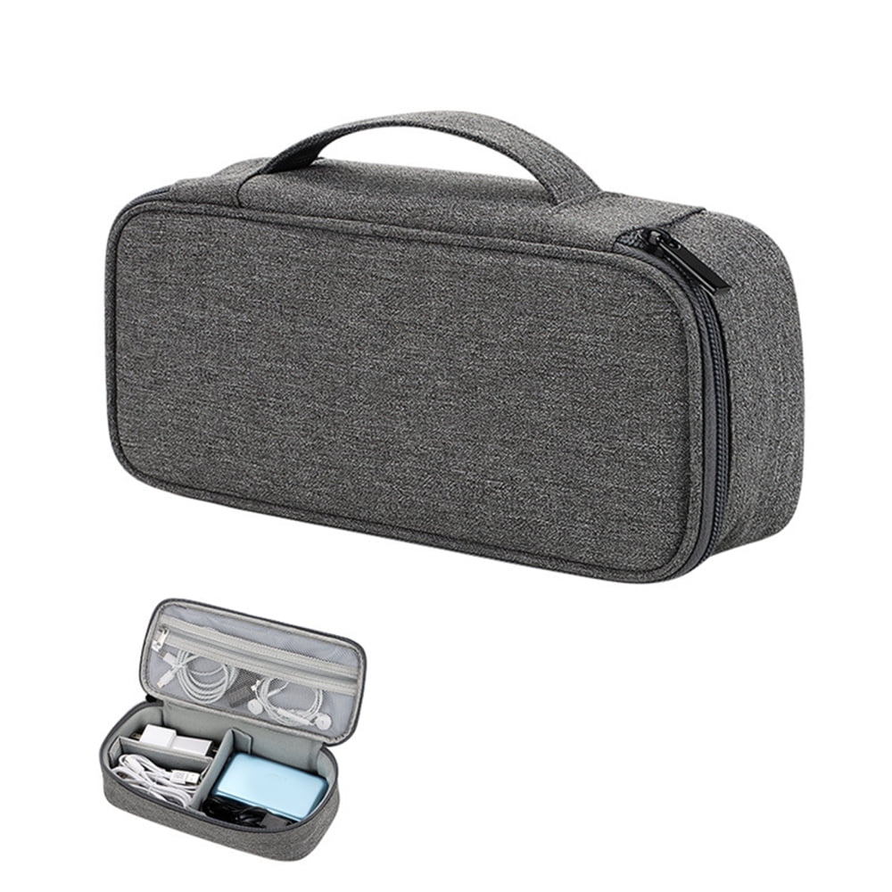 Travel Digital Storage Bag Case For Macbook Laptop Charger USB Cable  Organizer | eBay