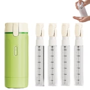 Travel Pump Bottle, Travel Pump Bottles for Toiletries, Portable 4 in 1 Refillable Travel Dispenser Bottle