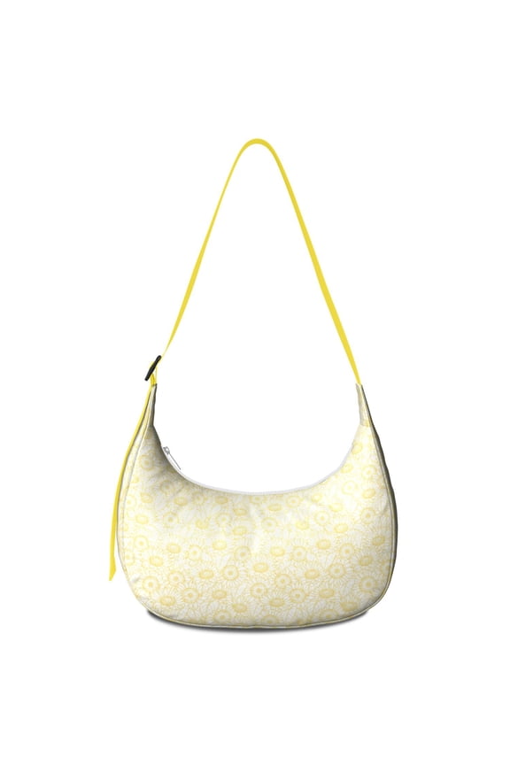 Travel Purse for Women – Large Capacity, Boho Vintage Sunflower and Butterfly Print, Rustic Yellow Bloom and Bee Design, Water-Resistant Durable Purse