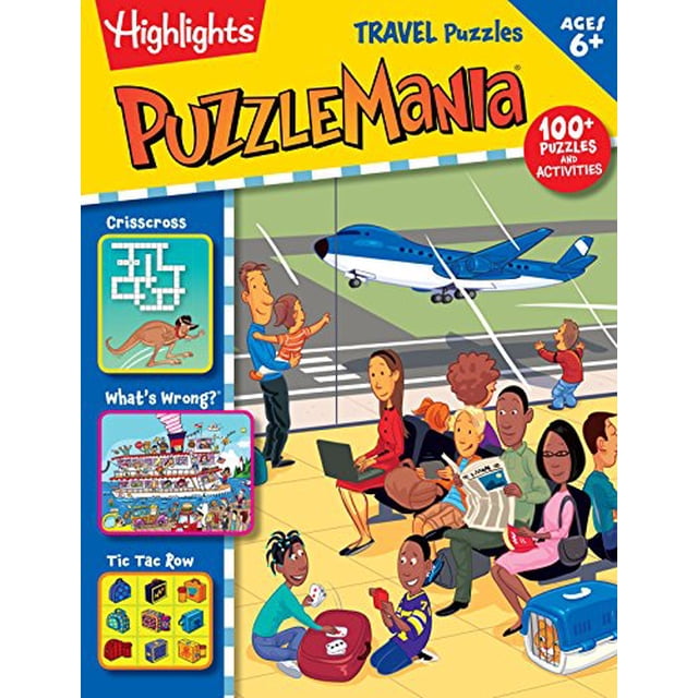 PreOwned Travel Puzzles (Puzzlemania Puzzle Pads) (Highlights