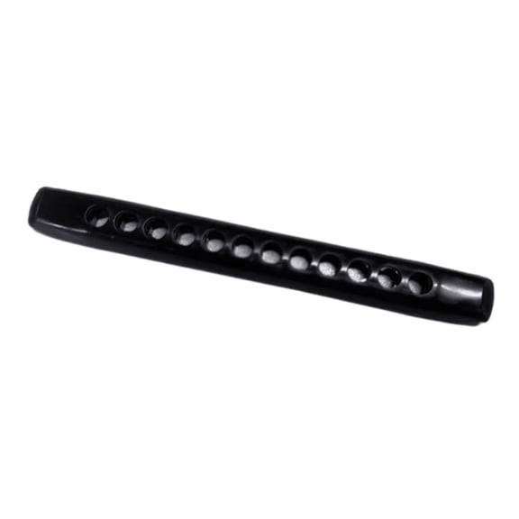 Travel Ready Chromatic Harmonica, with Interchangeable Round Metal Mouthpiece & Enhanced Acoustic Articulation
