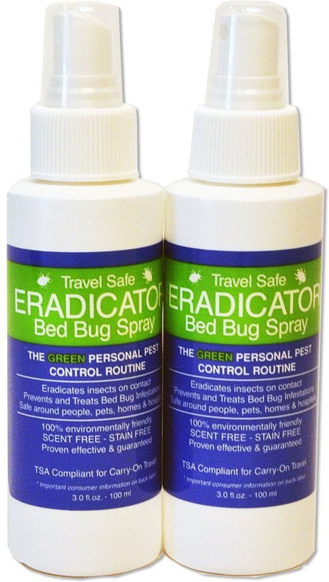 eradicator travel bed bug spray