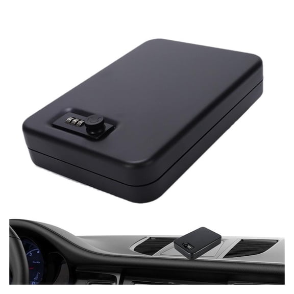 Travel Safe Lock Box Compact Metal Safe Lock Box with Code Combination Lock Box ,Multiple Options Available