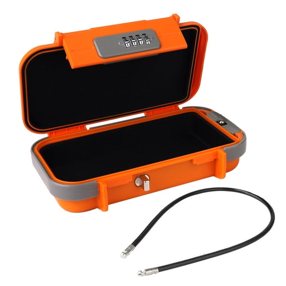 Travel Safe Lock Box Portable Safe for Gym Anti-Theft Beach Waterproof Small Combination Lock Box ,Multiple Options Available