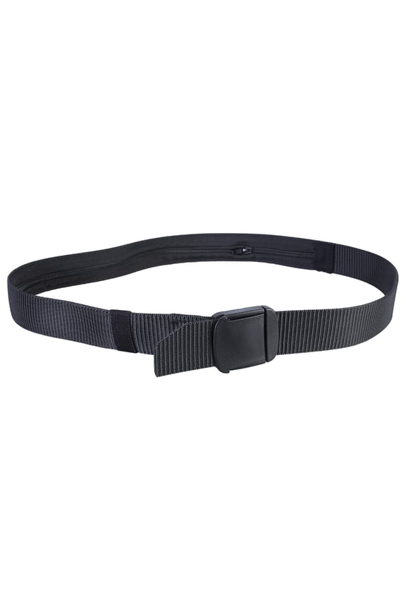 Travel Security Money Belt for Men Secret Cash Diversion Safe Anti-theft Wallet Belt Waist Pack Hide Stuff Pocket