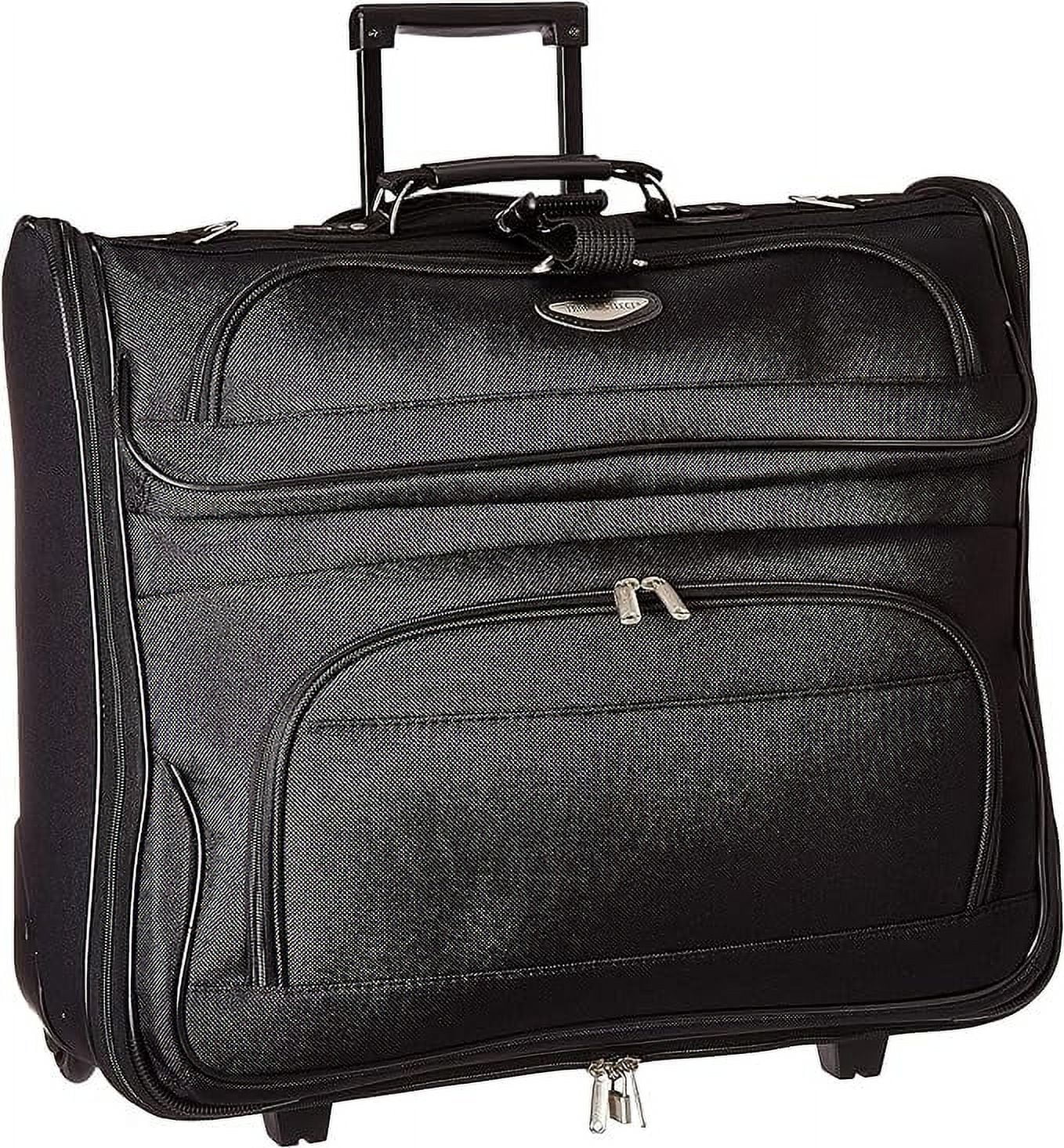 Travel Select Amsterdam Business Rolling Garment Bag, Black, One Size
