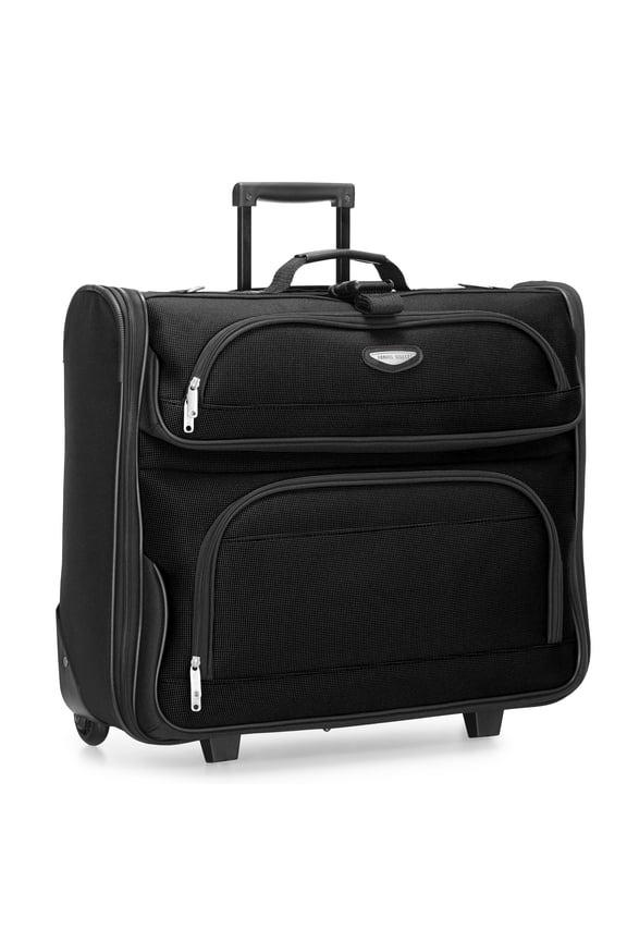 Amsterdam Rolling Garment Bag, Black